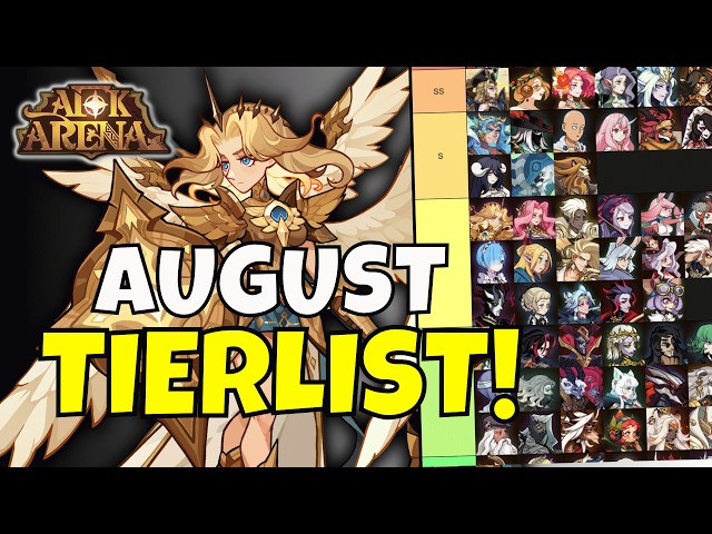 AFK Arena August Usage Tier List | New Dimensionals