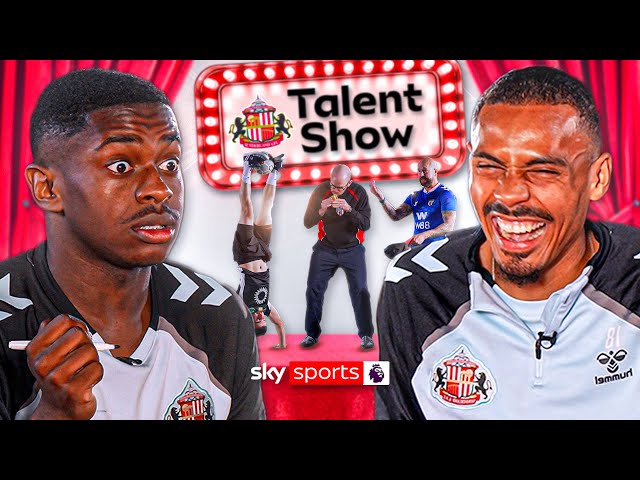 Sunderland duo Noah Sadiki & Wilson Isidor JUDGE Fan Talent Show! 😂