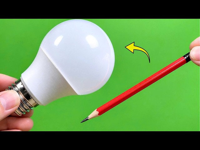 Almost no one knows how to fix a light bulb in such a simple way!
