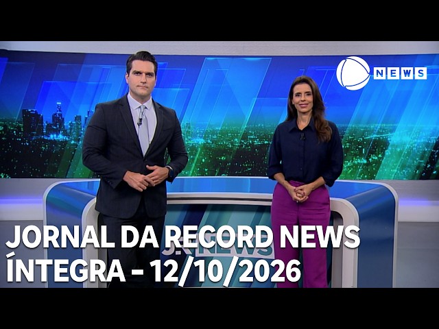 Jornal da Record News - 12/10/2026