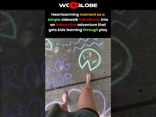 Kids Can't Get Enough of This Interactive Chalk Learning Game