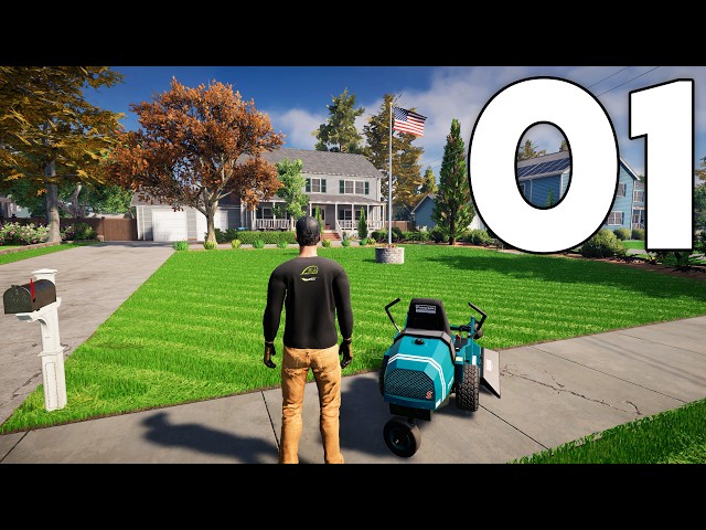 Lawn Mowing Simulator 2 - Part 1 - The Beginning