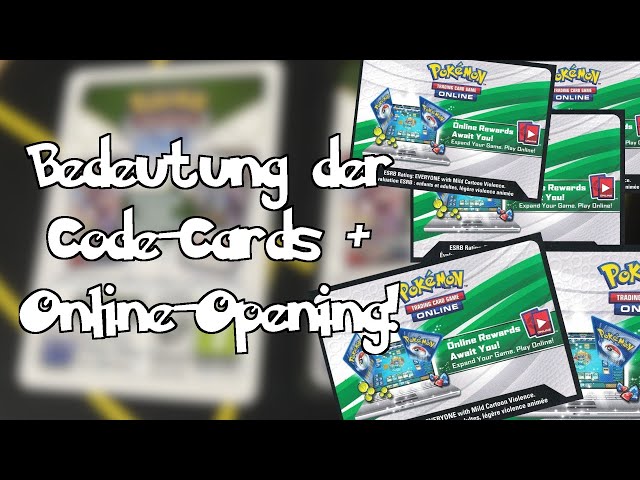 Grüne Code-Karte? Schwarzer Rand? Das bedeuten die Farben + Pack-Opening im Pokemon Online-TCG