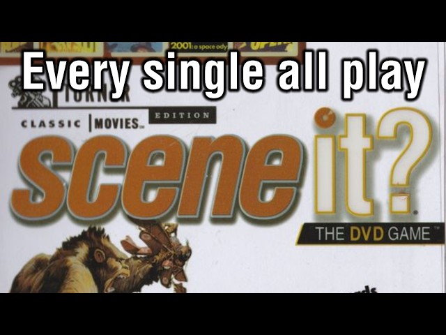 Scene It? Turner Classic Movies Edition All Plays