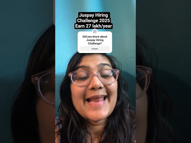 Juspay Hiring Challenge 2025 - 27 Lakhs/Year #placement #hiring