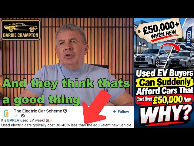 Used EV Buyers Can Suddenly Afford Cars That Cost Over £50,000 New… WHY?