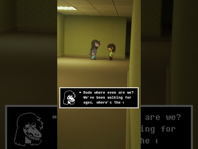 I found DELTARUNE in the BACKROOMS! #backrooms #deltarune