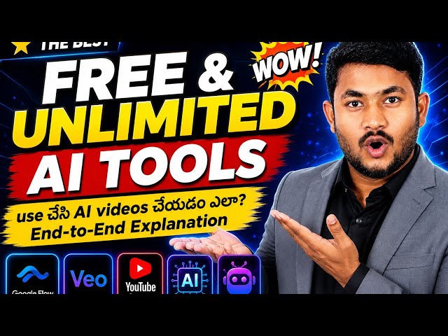 FREE AI Video Generation Tools 2026 🔥 Professional AI Videos | Google Flow, Veo #trending #viral #AI