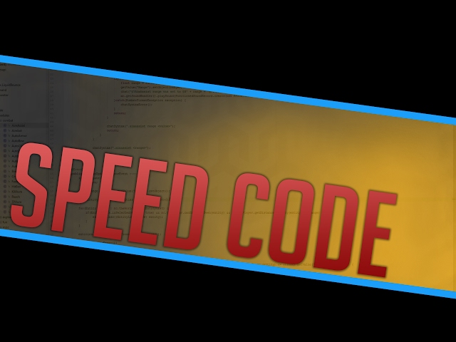Speed | SpeedCoding