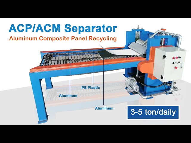 ACP Panels Hot Separator | Aluminum Plastic Separation Machine