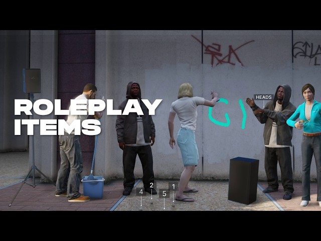 Roleplay Items (+50 Item)for FiveM - GIG Scripts