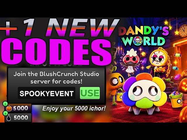 *NEW* ALL WORKING CODES FOR DANDY'S WORLD IN OCTOBER 2026! ROBLOX DANDY'S WORLD CODES