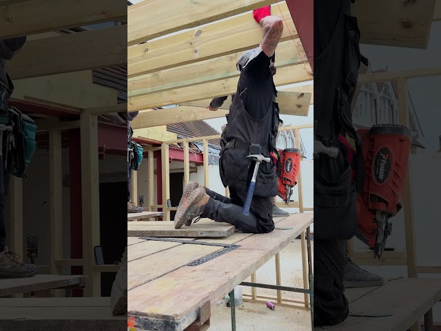 How To Build A flat Roof Like A Pro #howto #building #shorts #build #timber
