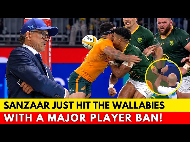 😱 WALLABIES STAR PUNISHED AFTER WHAT HAPPENED AGAINST THE BOKS! | SPRINGBOKS NEWS