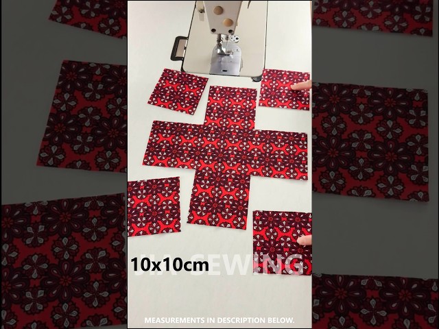 Adorable Fabric Basket🧺🌸✨ | DIY | Quick Sewing Tips No.101