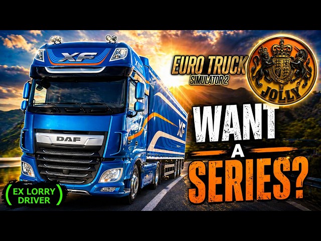 Euro Truck Simulator 2 | Ep1 | A real lorry driver plays!