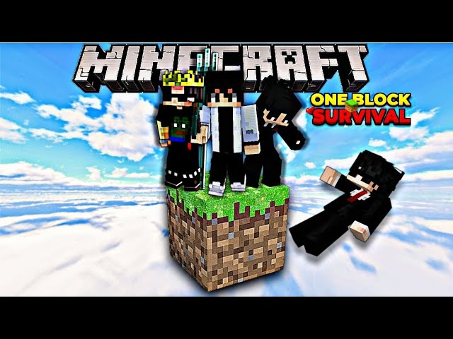 First Day In Minecraft Oneblock With friends🤩