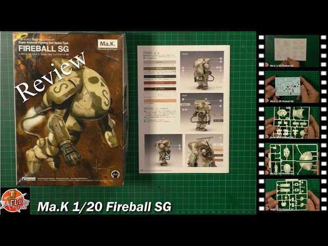 Ma.K 1/20 Fireball SG Review