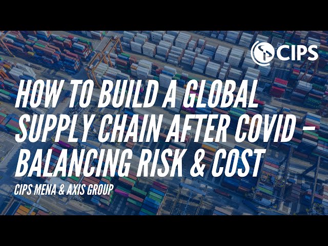 CIPS MENA & Axis Group - "How to Build a Global Supply Chain after COVID – Balancing Risk & Cost”