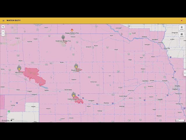 Nebraska Wildfires Update - 6 p.m.