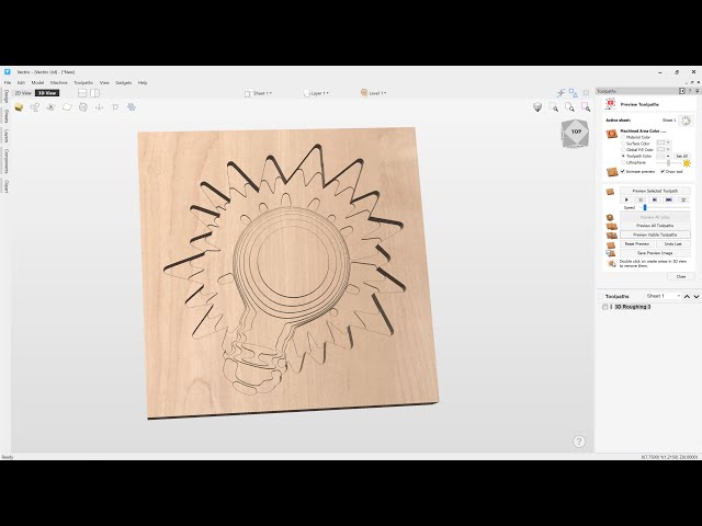 How to use the 3D Roughing Toolpath | 3D Toolpaths | V12.5 Toolpaths