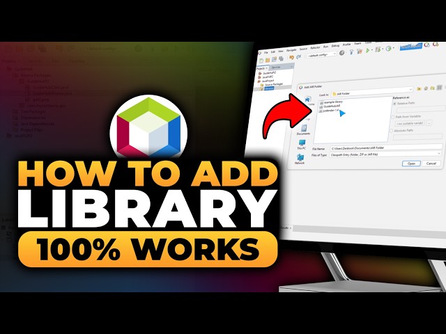 How To Add Library in Java NetBeans (𝟮𝟬𝟮𝟲) | 100% WORKS | NO Yapping, To The Point! | FAST & EASY