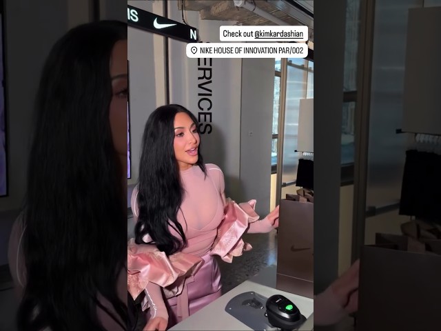 Kim Kardashian Just Launched A Bold New Chapter Of NikeSKIMS In Paris.