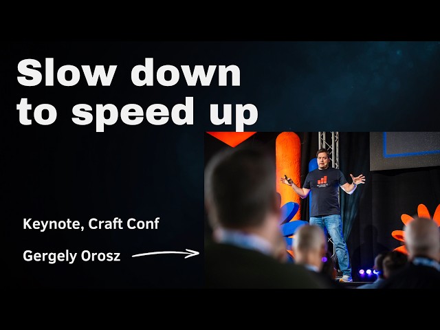 Slow down to speed up: AI and software engineering