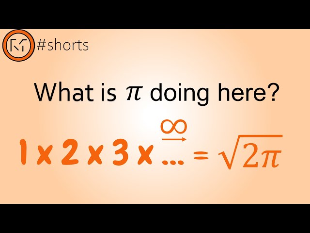 Math is BROKEN: 1x2x3x...= √2π