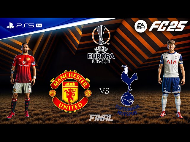 FC 25 - Man United vs. Spurs | UEFA Europa League Final 2025 | PS5™ Pro [4K60]