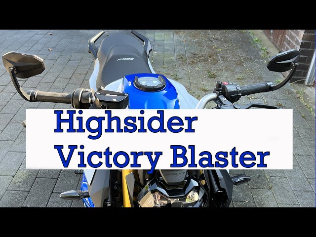 Highsider Victory Blaster Evo montage / BMW f900r