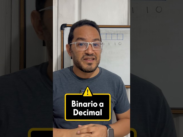 Binary to Decimal Conversion #shorts #networking