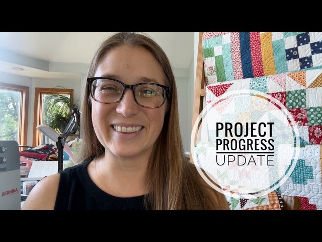 Project Update: Thanksgiving Row Quilt, Little Blocks America, and 2026 Scrappy Sampler, VLOG