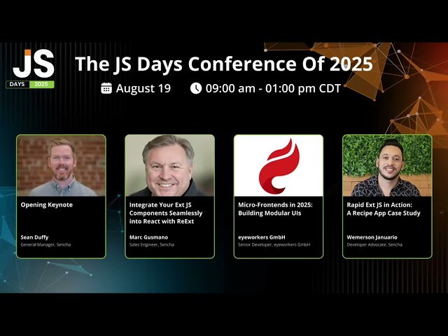 JS Days 2025 - Opening Keynote