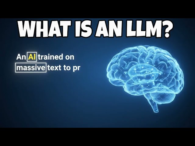 What Is an LLM? Large Language Model in 8 Seconds – AI Explained Simply