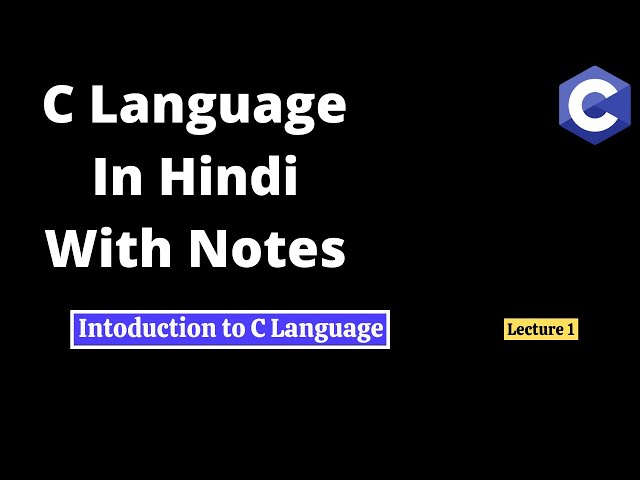 #1 Introduction to C Language : Who create it and when? : C Tutorial in Hindi #clanguage #coding
