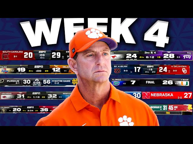 College Football Week 4 EXPLAINED in 13 Minutes