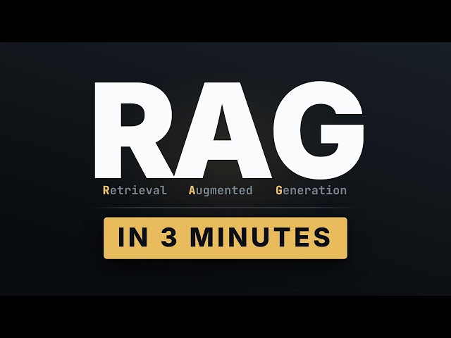 What Is RAG? | Visualize RAG in 3 Minutes