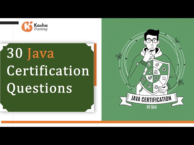 30 Java Certification Questions You Must Know | Java & JavaScript Exam Prep Guide