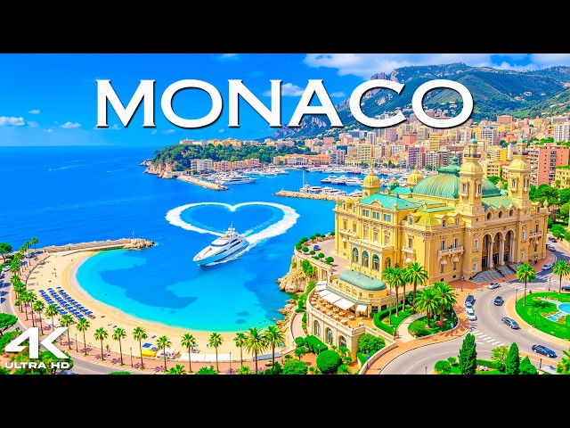 Monaco 🇲🇨 4K | Monte Carlo, Port Hercules & The Ultimate Mediterranean Escape