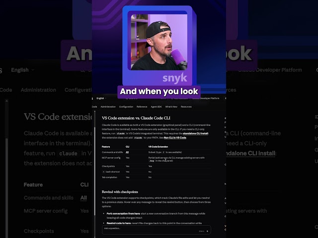VS Code Claude Code Extension Has Limitations vs. Using the CLI