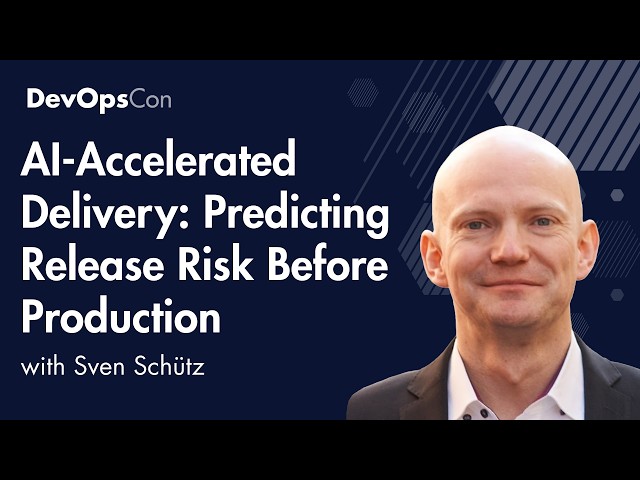 AI-Accelerated Delivery: Predicting Release Risk Before Production | Sven Schuetz