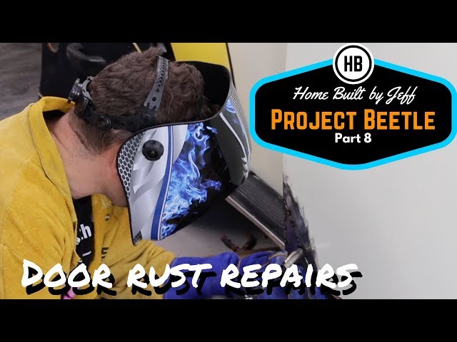 Door rust repair - Home Built Project Beetle part 8