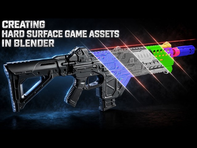 Creating Hard Surface Game Assets in Blender — The Fast Way!
