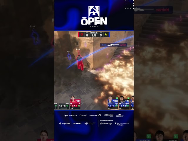 Three Kills With The AWP! ZywOo Finishes With A No-Scope #blast #Open #cs #cs2 #csgo