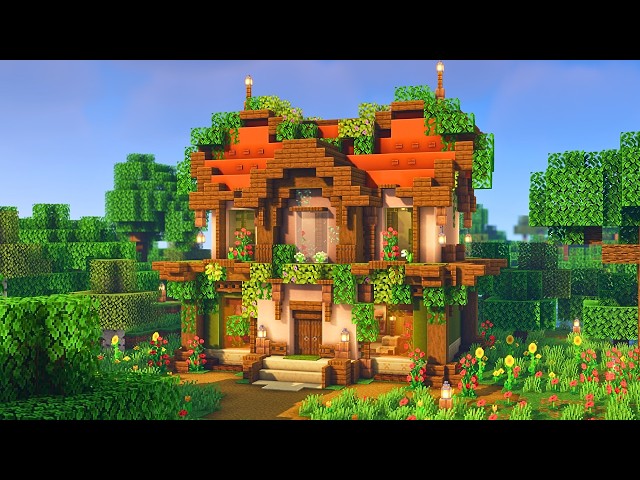 Minecraft 💛 Cute Wildflower Cottage Tutorial