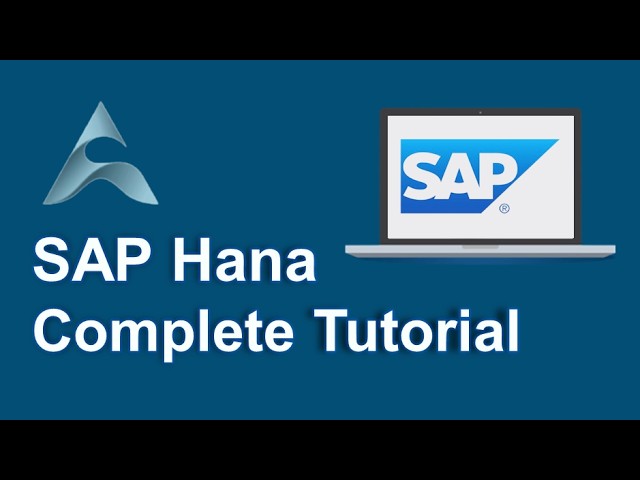 SAP HANA Tutorial   SAP S 4 HANA Tutorial   SAP S4 HANA Course