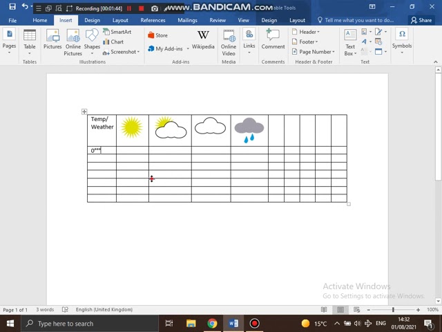 How to Insert the Degree Symbol in Microsoft Word