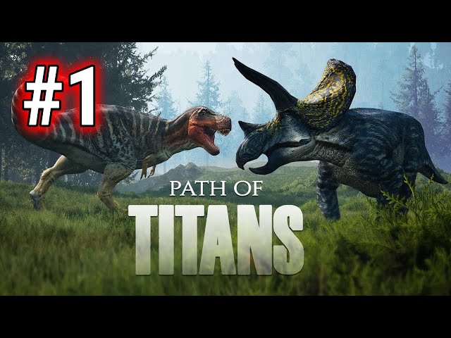 [Episode 1] Path of Titans PS5 Gameplay [Tutorial and Starting Out as a Carnivore!]
