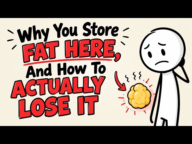 Why You Store Fat Here, And How To ACTUALLY Lose It